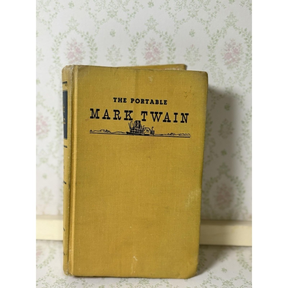 1946 The Portable Mark Twain Viking Press Hardcover Vintage Book